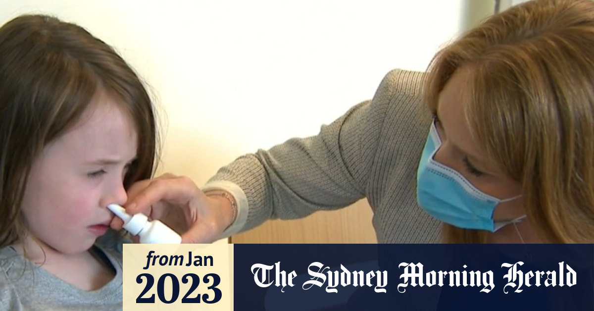 Video Nasal spray to ease snoring